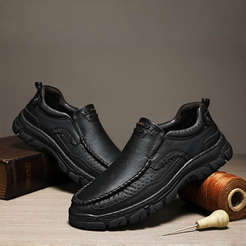 Men's Genuine Leather Outdoor Loafers