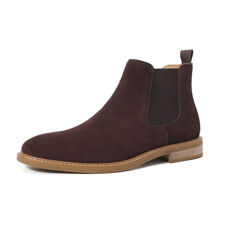 Men's genuine leather Chelsea boots